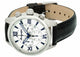 Montegrappa Fortuna Chronograph Date White Dial Black Leather Strap Quartz Men's Watch IDFOWCLB - WAB - Shipping Dept.