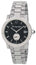 Montegrappa Nerouno Black Dial Date Stainless Steel Quartz Women's Watch IDLNWA11 - WAB - Shipping Dept.