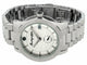 Montegrappa Nerouno Silver Dial Date Stainless Steel Quartz Women's Watch IDLNWA12 - WAB - Shipping Dept.