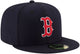 New Era 59FIFTY Boston Red Sox MLB Authentic Collection On - Field Fitted Cap, Navy, Size 7 1/2, 70331911 - WAB - Shipping Dept.