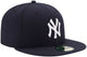 New Era 59FIFTY New York Yankees MLB Authentic Collection On - Field Fitted Cap, Navy, Size 7 1/2, 70331909 - WAB - Shipping Dept.