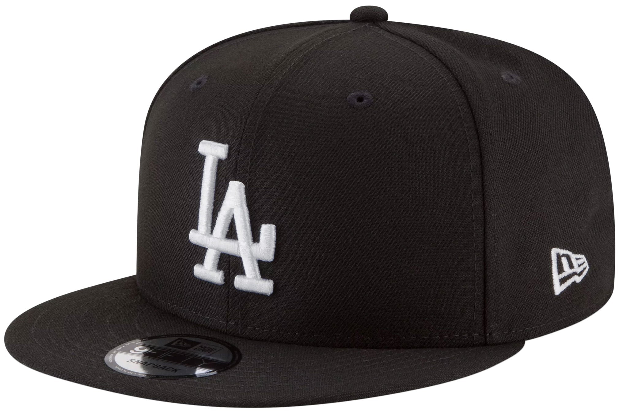 New Era 9FIFTY Los Angeles Dodgers MLB Snapback 950 Adjustable Cap, Black, 11591046 - OSFA - WAB - Shipping Dept.