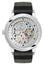NOMOS Glashutte Minimatik 39 Date Manual Wind Stainless Steel White/Silver Dial Black Leather Strap Mens Watch 1250 - Watches & Beyond