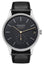 NOMOS Glashutte Orion Neomatik 41 Automatic Stainless Steel Black Dial Black Leather Strap Date Mens Watch 366 - Watches & Beyond