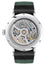 NOMOS Glashutte Tangomat Date Automatic Stainless Steel White Dial Black Leather Strap Mens Watch 602 - Watches & Beyond