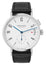 NOMOS Glashutte Tangomat GMT Automatic Stainless Steel White/Silver Dial Black Leather Strap Mens Watch 635 - Watches & Beyond