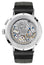 NOMOS Glashutte Tangomat GMT Automatic Stainless Steel White/Silver Dial Black Leather Strap Mens Watch 635 - Watches & Beyond