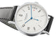 NOMOS Glashutte Tangomat GMT Automatic Stainless Steel White/Silver Dial Black Leather Strap Mens Watch 635 - Watches & Beyond