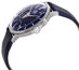 Orient Contemporary Classic Automatic Open Heart Blue Dial Blue Leather Strap Mens Watch RA - AG0005L10B - WAB - Shipping Dept.