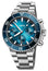 Oris Aquis Automatic Chronograph Stainless Steel Blue Dial Date Divers Mens Watch 771 7793 4155 - 07 8 23 01PEB - WAB - Shipping Dept.