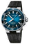 Oris Aquis Automatic Stainless Steel Blue Dial Black Rubber Strap Date Divers Mens Watch 400 7763 4135 - 07 4 24 74EB - WAB - Shipping Dept.