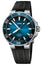 Oris Aquis Automatic Stainless Steel Blue Dial Black Rubber Strap Date Divers Mens Watch 400 7769 4135 - 07 4 22 74FC - WAB - Shipping Dept.