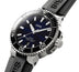 Oris Aquis Automatic Stainless Steel Blue Dial Black Rubber Strap Date Divers Mens Watch 733 7766 4135 - 07 4 22 64FC - WAB - Shipping Dept.