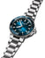 Oris Aquis Automatic Stainless Steel Blue Dial Date Divers Mens Watch 400 7769 4135 - 07 8 22 09PEB - WAB - Shipping Dept.