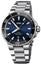 Oris Aquis Automatic Stainless Steel Blue Dial Date Divers Mens Watch 733 7730 4135 - 07 8 24 05PEB - WAB - Shipping Dept.