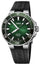 Oris Aquis Automatic Stainless Steel Green Dial Black Rubber Strap Date Divers Mens Watch 400 7769 4157 - 07 4 22 74FC - WAB - Shipping Dept.