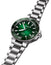 Oris Aquis Automatic Stainless Steel Green Dial Date Divers Mens Watch 400 7769 4157 - 07 8 22 09PEB - WAB - Shipping Dept.