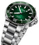 Oris Aquis Automatic Stainless Steel Green Dial Date Divers Mens Watch 400 7769 4157 - 07 8 22 09PEB - WAB - Shipping Dept.