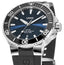 Oris Aquis Date Automatic Stainless Steel Blue Dial Black Rubber Strap Divers Mens Watch 733 7732 4135 - 07 4 21 64FC - WAB - Shipping Dept.