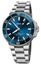 Oris Aquis Date Automatic Stainless Steel Blue Dial Divers Mens Watch 733 7787 4135 - 07 8 22 04PEB - Watches & Beyond