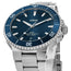 Oris Aquis Date Automatic Stainless Steel Blue Dial Divers Mens Watch 733 7787 4135 - 07 8 22 04PEB - Watches & Beyond