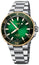 Oris Aquis Date Automatic Stainless Steel Green Dial Divers Mens Watch 400 7769 6357 - 07 8 22 09PEB - WAB - Shipping Dept.