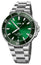 Oris Aquis Date Automatic Stainless Steel Green Dial Divers Mens Watch 733 7789 4157 - 07 8 23 04PEB - Watches & Beyond