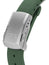 Oris Aquis Date Automatic Stainless Steel Green Dial Green Rubber Strap Divers Mens Watch 733 7789 4157 - 07 4 23 37FC - Watches & Beyond