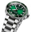 Oris Aquis Date Calibre 400 Automatic Stainless Steel Green Dial Divers Mens Watch 400 7763 4157 - 07 8 24 09PEB - Watches & Beyond