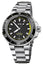 Oris Aquis Depth Gauge Automatic Stainless Steel Black Dial Date Divers Mens Watch 733 7755 4154 - Set MB - Watches & Beyond