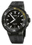 Oris AquisPro Date Calibre 400 Automatic Black DLC Titanium Black Dial Black Rubber Strap Divers Mens Watch 400 7767 7754 - 07 426 64BTEB - Watches & Beyond