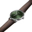 Oris Artelier S Automatic Stainless Steel Green Dial Brown Leather Strap Unisex Watch 733 7762 4057 - 07 5 20 70FC - Watches & Beyond