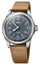 Oris Big Crown Pointer Date Automatic Stainless Steel Blue Dial Brown Leather Strap Mens Watch 01 754 7785 4065 - 07 6 20 10 - Watches & Beyond
