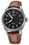 Oris Big Crown ProPilot Automatic Stainless Steel Black Dial Brown Leather Strap Date Mens Watch 751 7761 4164 - 07 6 20 07LC - WAB - Shipping Dept.