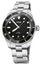 Oris Divers Date Automatic Stainless Steel Black Dial Interchangeable Black Rubber Strap Divers Mens Watch 733 7795 4054-Set - Watches & Beyond