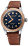 Oris Divers Sixty - Five Automatic Stainless Steel & Bronze Brown Leather Strap Blue Dial Date Mens Watch 733 7707 4355 - 07 5 20 45 - WAB - Shipping Dept.