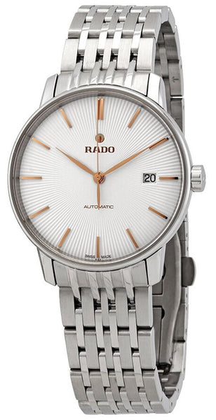 Rado Coupole Classic Automatic Stainless Steel Silver Dial Date Mens Watch R22860024 - WAB - Shipping Dept.