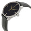 Rado Coupole Classic L Black Dial Black Leather Strap Automatic Mens Watch R22860715 - WAB - Shipping Dept.