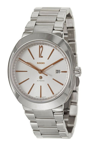 Rado D - Star XL Automatic Stainless Steel Mens Watch Silver Dial Calendar R15329113 - WAB - Shipping Dept.