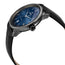 Rado DiaMaster Plasma Ceramic Blue Dial Date Black Leather Strap Automatic Mens Watch R14806206 - WAB - Shipping Dept.