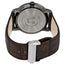 Rado Diamaster XL Silver Tone Ceramic Brown Dial Brown Leather Strap Quartz Mens Watch R14135306 - WAB - Shipping Dept.