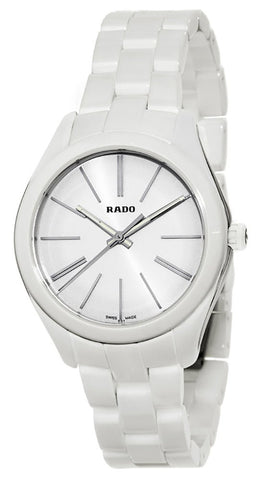 Rado HyperChrome White Ceramic R32321012 Womens Watch Sapphire Crystal Quartz - WAB - Shipping Dept.