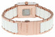 Rado Integral Rose Gold Stainless Steel & White Ceramic Case Mother of Pearl Quartz Dial Womens Watch R20844902 - WAB - Shipping Dept.