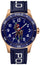 Ralph Lauren Polo Watch Pony Player Automatic Bronze Case Blue Dial Blue Rubber Strap Mens Watch 472933615002 - Watches & Beyond