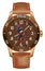 Ralph Lauren Polo Watch Pony Player Automatic Bronze Case Brown Dial Brown Leather Strap Mens Watch 472865480002 - Watches & Beyond