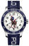 Ralph Lauren Polo Watch Pony Player Automatic Stainless Steel White Dial Blue Rubber Strap Mens Watch 472853461001 - Watches And Beyond