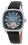 Raymond Weil Freelancer Automatic Stainless Steel Square Blue Dial Black Leather Strap Mens Watch 2790 - STC - 50051 - Watches & Beyond