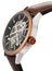 Raymond Weil Freelancer Automatic Two - Tone Stainless Steel Skeleton Dial Brown Leather Strap Mens Watch 2785 - SC5 - 20001 - WAB - Shipping Dept.