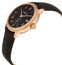 Raymond Weil Maestro Automatic Rose Gold PVD Black Dial Brown Leather Strap Date Mens Watch 2238 - PC5 - 00209 - Watches & Beyond