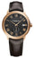 Raymond Weil Maestro Automatic Rose Gold PVD Black Dial Brown Leather Strap Date Mens Watch 2238 - PC5 - 00209 - Watches & Beyond